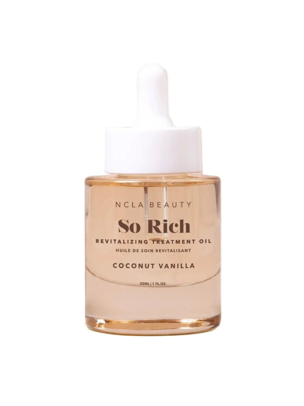 NCLA Beauty So Rich Revitalizing Treatment Oil Coconut Vanilla 1oz | New in Box